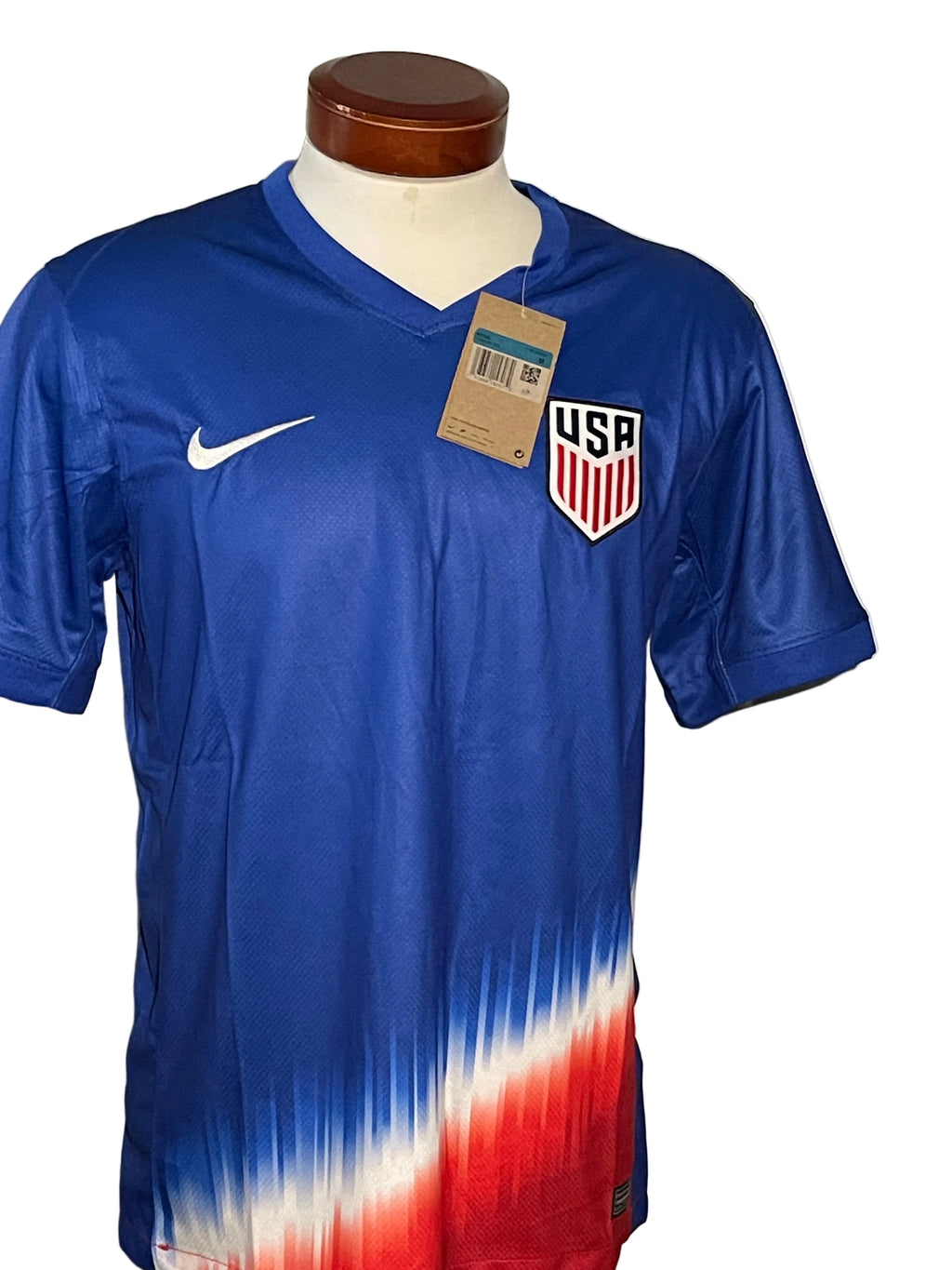 SOCCER JERSEY USA, ADULT SIZE UNISEX AWAY MULTI COLOR