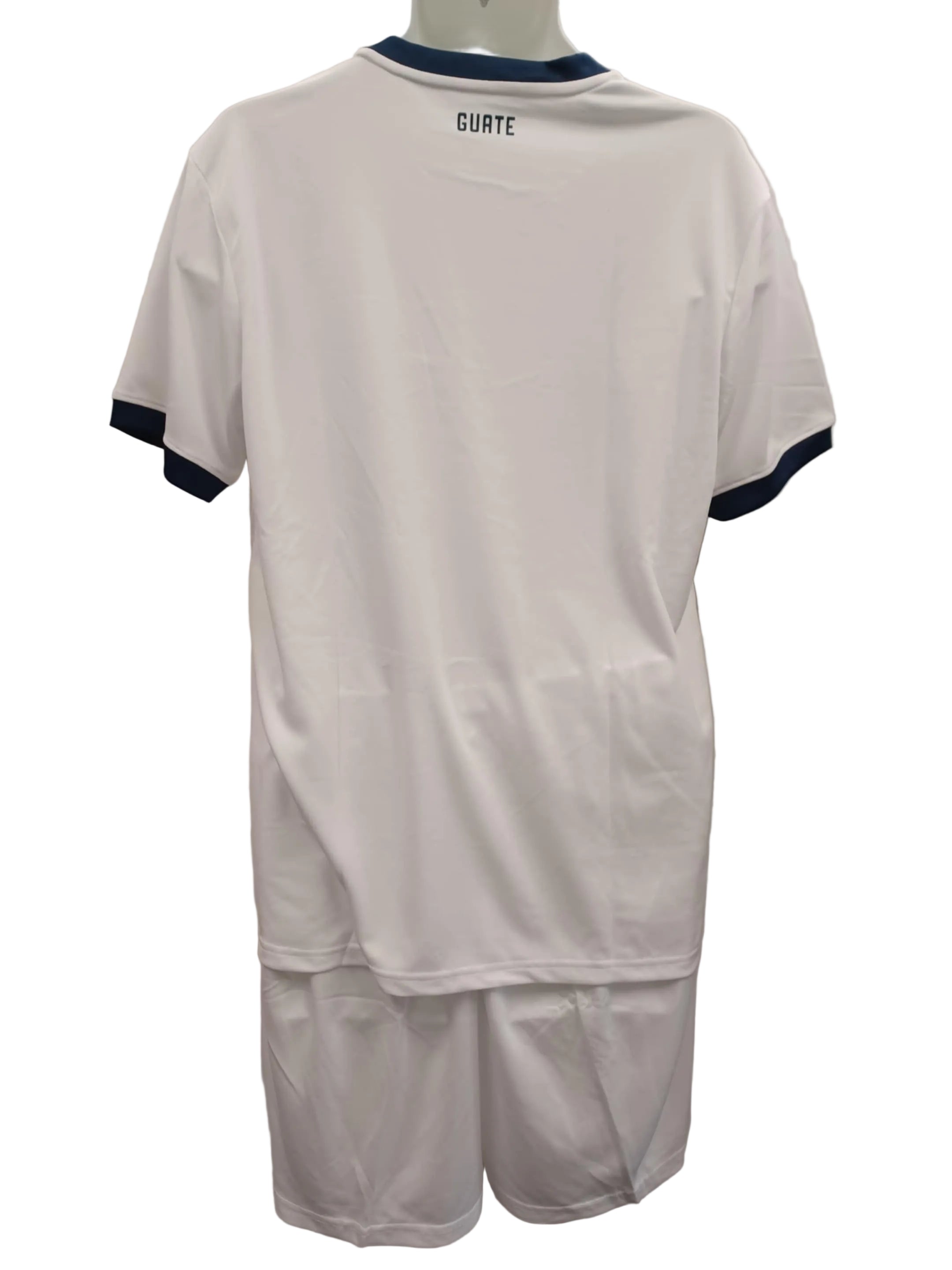 Guatemala Soccer jersey and short unisex adults size, fan edition.