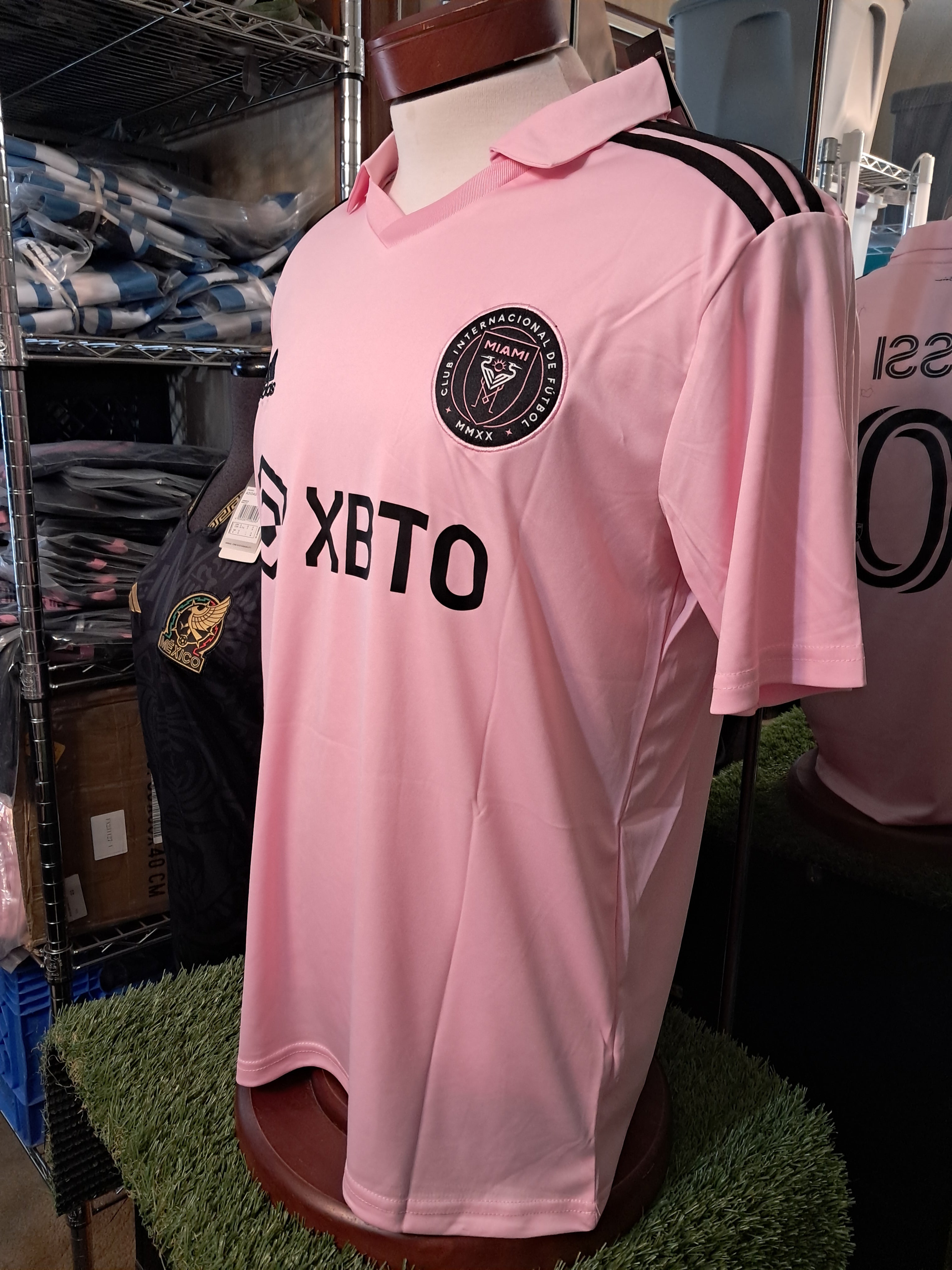 Messi adidas jersey adults sizes home and away