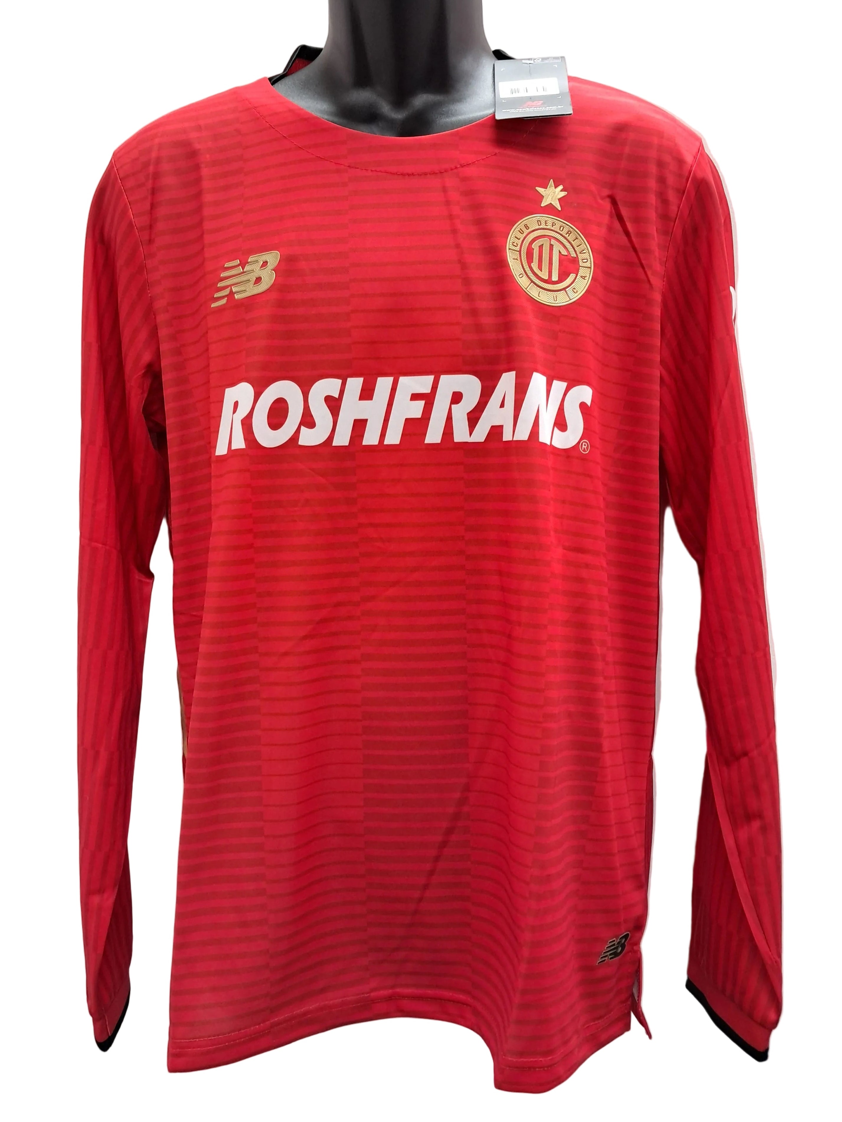 TOLUCA long sleeve soccer jersey.
