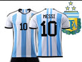 Argentina 🇦🇷 Kids messi soccer set jersey and shorts different sizes