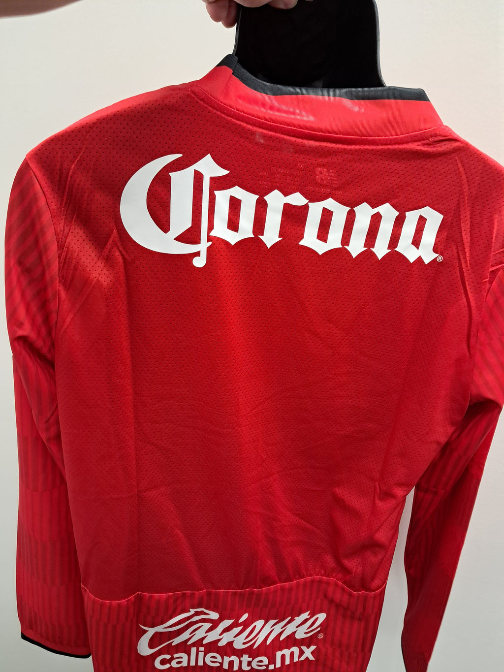 TOLUCA long sleeve soccer jersey.