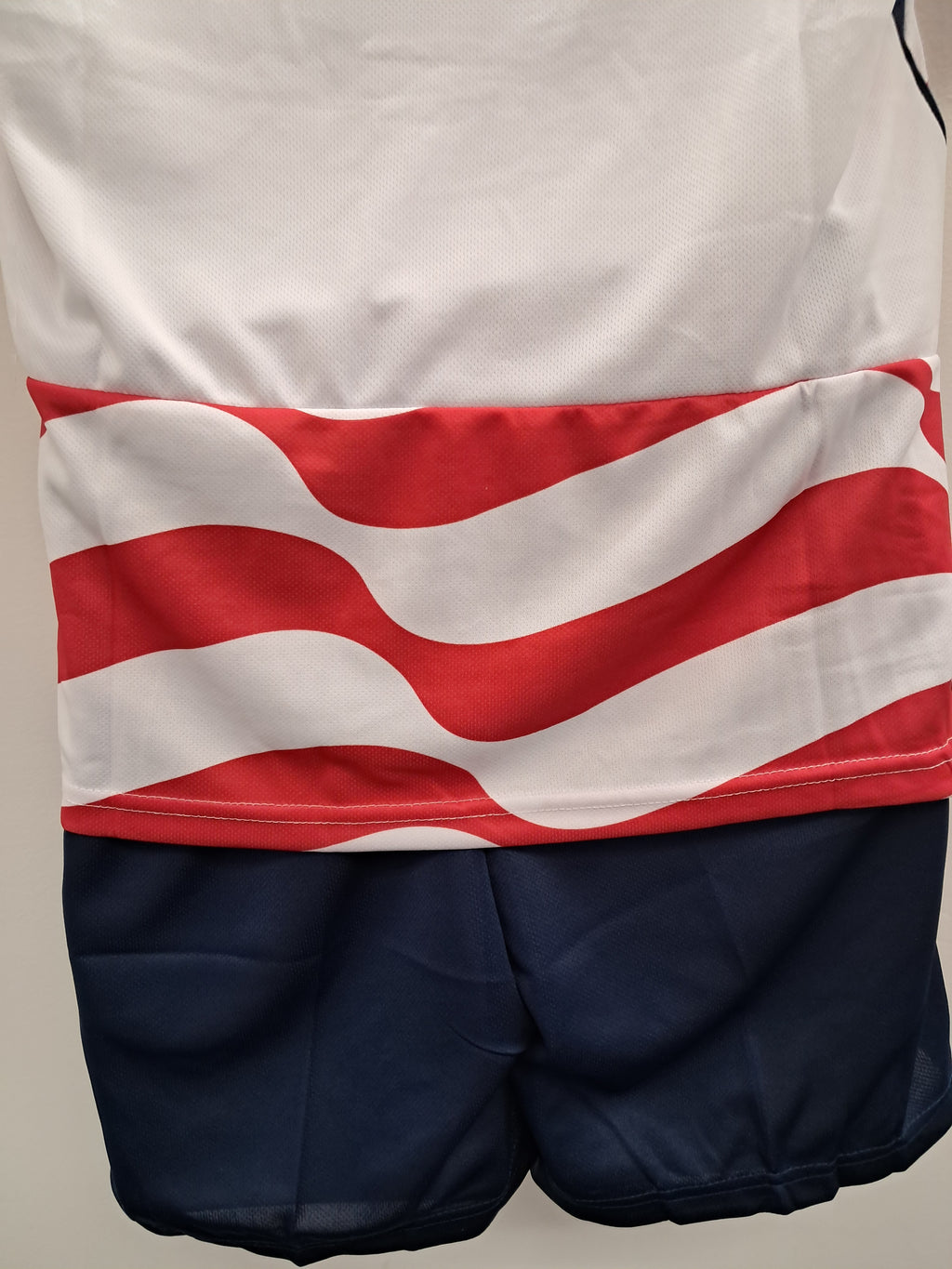USA kid's soccer uniform home 2026 world cup.