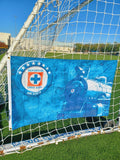 Bandera del cruz azul 3x5 ft demuestra tu pacion,