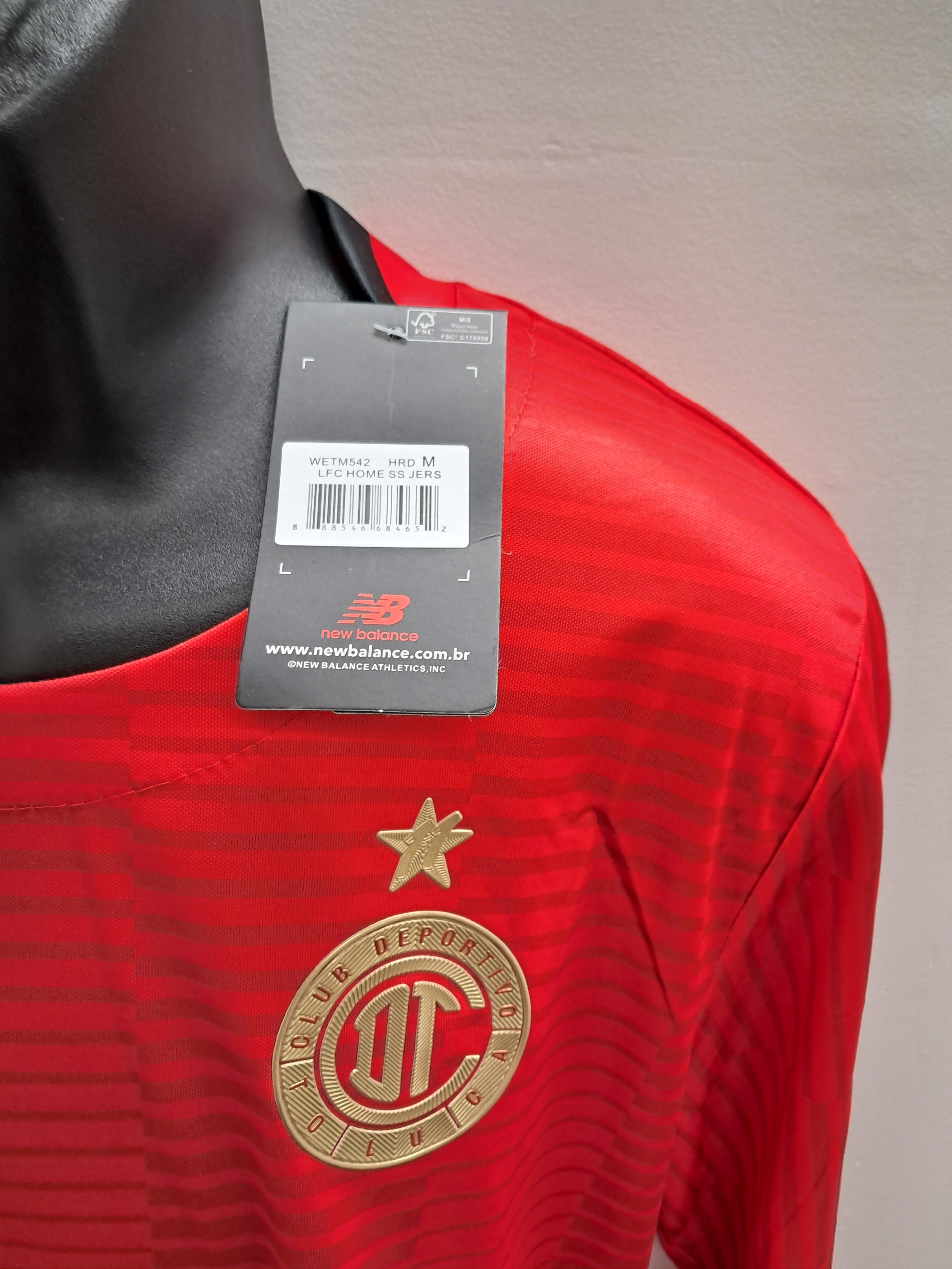 TOLUCA long sleeve soccer jersey.