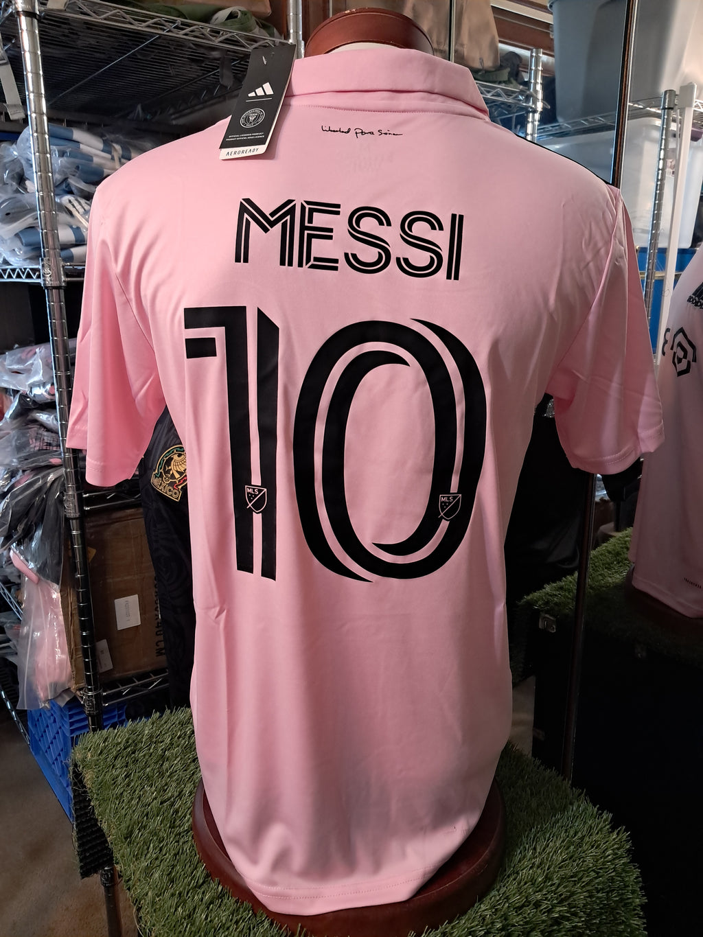 Messi adidas jersey adults sizes home and away