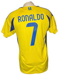 Al Nassar Ronaldo jersey yellow and blue